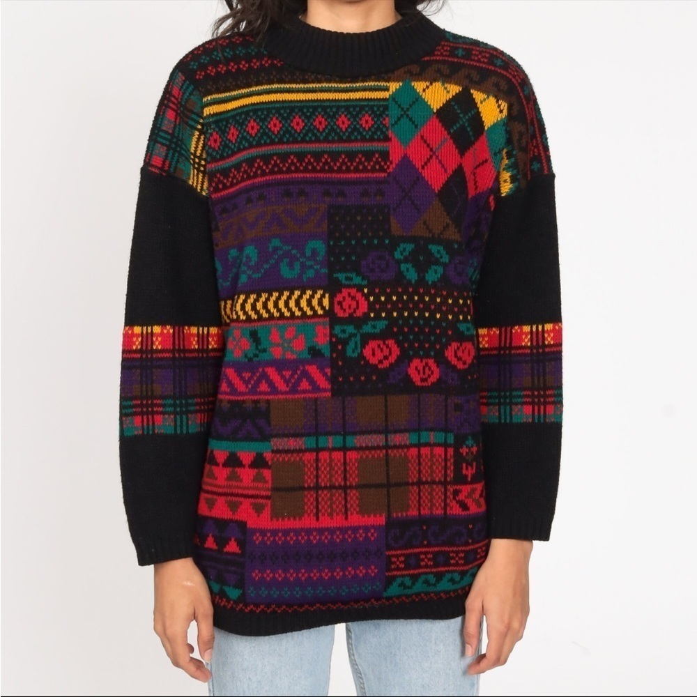 Dana Scott Fall Collection Adele Knit Sweater Vin… - image 2